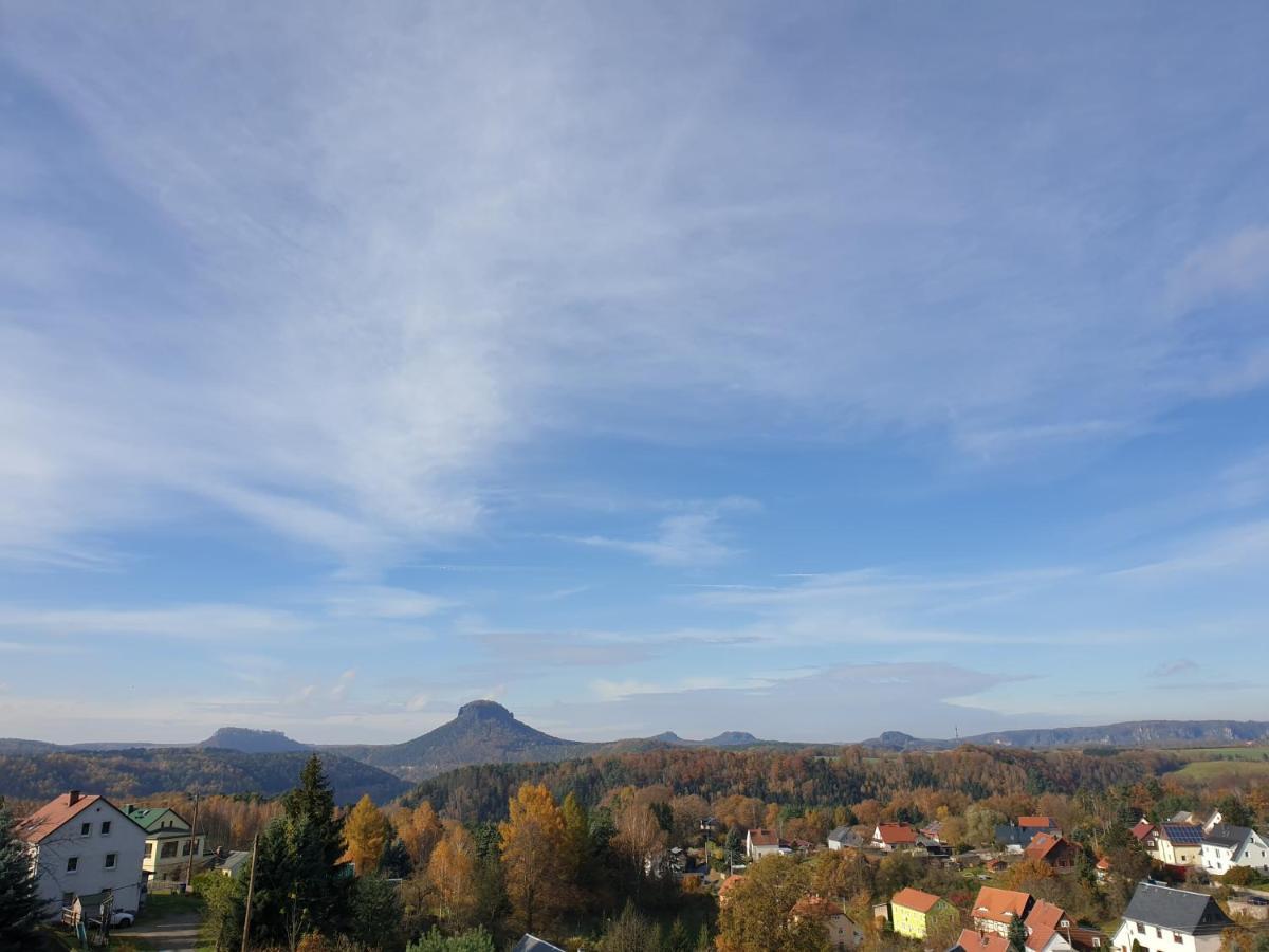 Guesthouse Elbsandstein App. Bastei Rathmannsdorf Bagian luar foto